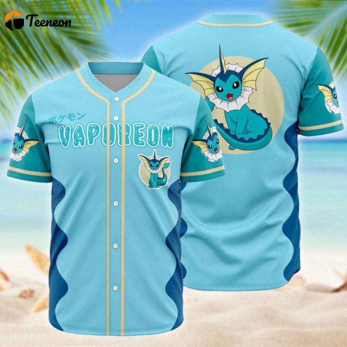 Squirrel Evolution Baseball Jersey Japanese Animated &Amp;Amp; Custom Name Water Shirt - Animation Jersey Shirt 1