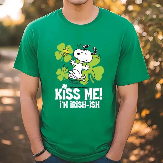 St Patrick Day Peanuts Snoopy St Patricks Irishish T Shirt 2