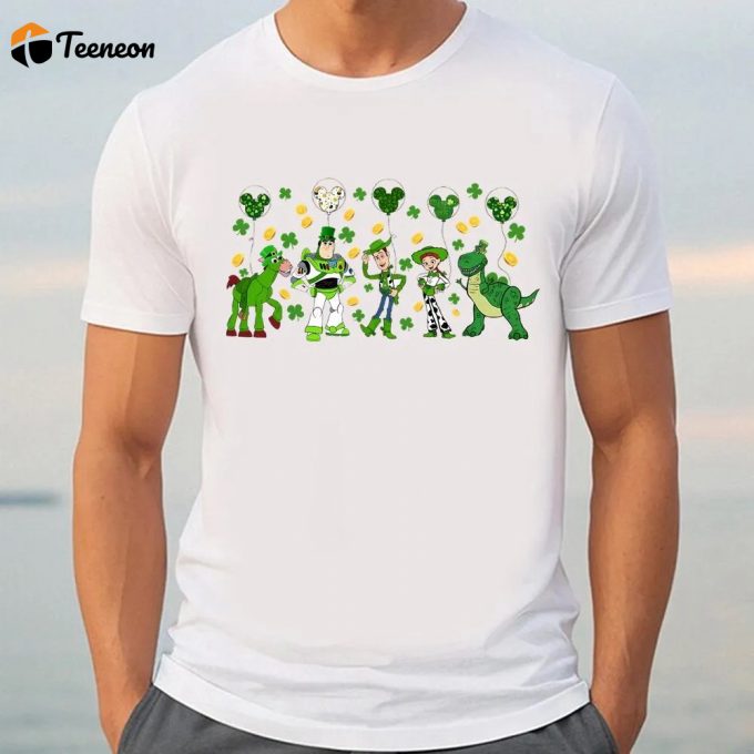 St Patricks Day Disney Toy Story T Shirt 1