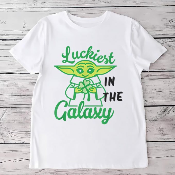 Star Wars The Mandalorian St. Patrick’s Day Lucky Grogu T Shirt 2