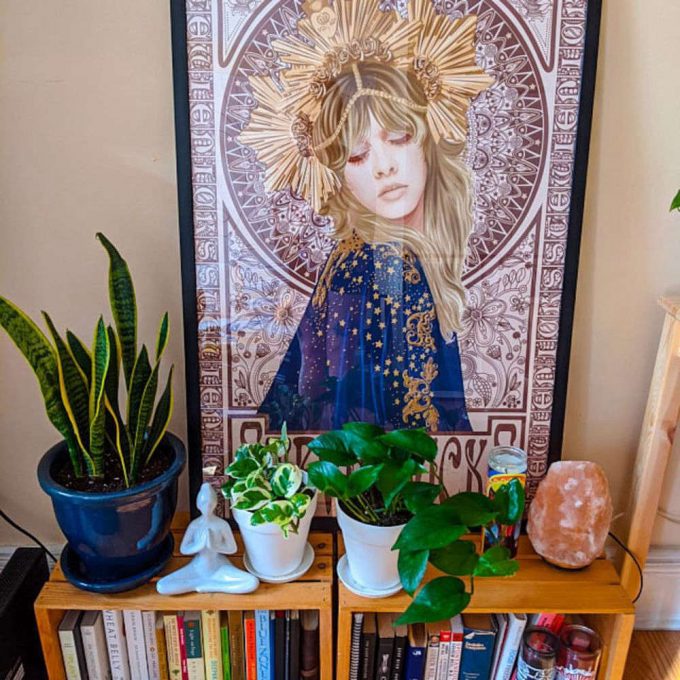 Stevie Nicks Poster For Home Decor Gift Art Mucha Art 2