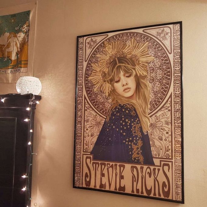 Stevie Nicks Poster For Home Decor Gift Art Mucha Art 5
