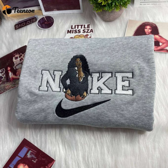 Sza Nike Embroidered Sweatshirt 1