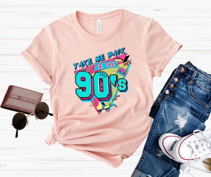 90 S Retro Shirt: Celebrate 80 S Birthday With Funny Old School Style 1990 Retro Tee 2