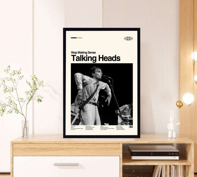 Talking Heads Poster For Home Decor Gift - Stop Making Sense Film - Retro Movie Poster For Home Decor Gift - Minimalist Art - Vintage Poster For Home Decor Gift - Modern Art - Wall Decor - Home Decor 3