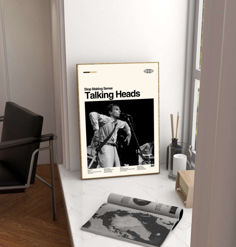 Talking Heads Poster For Home Decor Gift - Stop Making Sense Film - Retro Movie Poster For Home Decor Gift - Minimalist Art - Vintage Poster For Home Decor Gift - Modern Art - Wall Decor - Home Decor 6