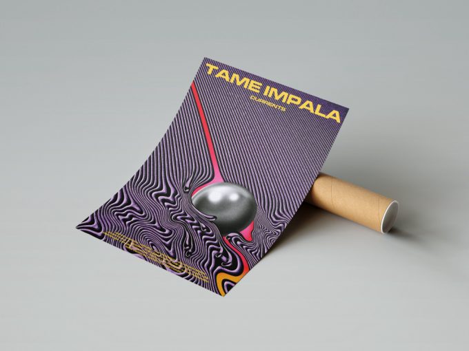 Tame Impala - Currents Album Cover Poster For Home Decor Gift 2
