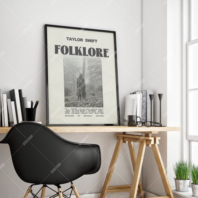 Tay.lor S.wi.ft Poster For Home Decor Gifts, Folklore Poster For Home Decor Gift 3