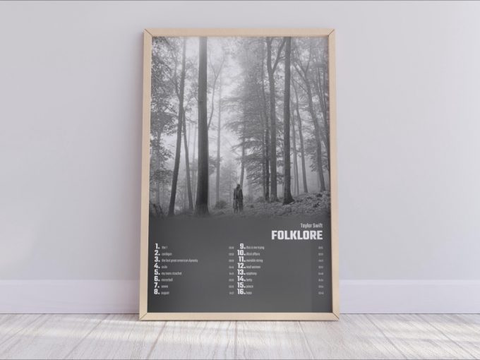 Taylor - Folklore | Album Cover Poster For Home Decor Gift 2