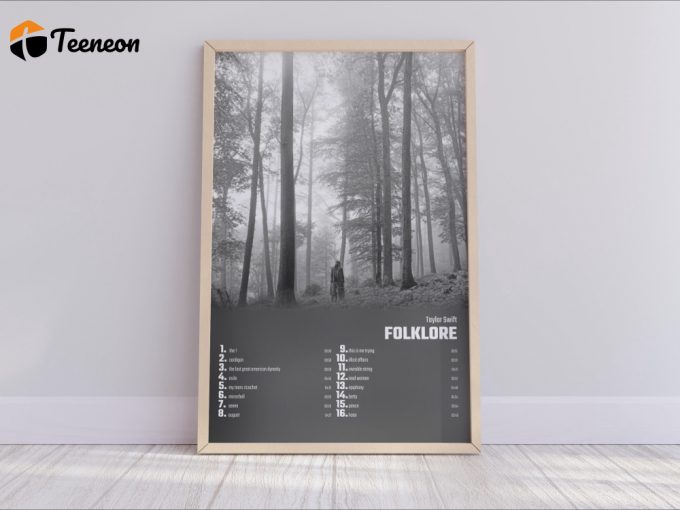 Taylor - Folklore | Album Cover Poster For Home Decor Gift 1