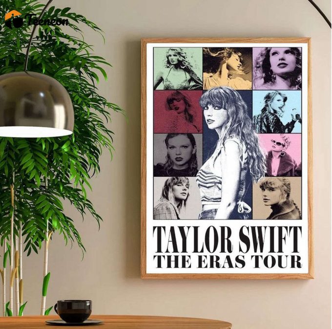 Taylor The Eras Tour 2023 Poster For Home Decor Gift, Taylor Version 1