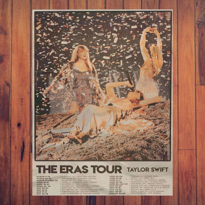 Taylor The Eras Tour Designed Poster For Home Decor Gift 2