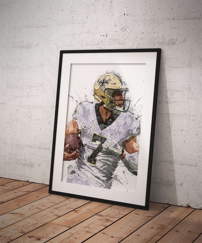 Taysom Hill Poster For Home Decor Gift, New Orleans Saints 3