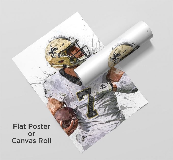 Taysom Hill Poster For Home Decor Gift, New Orleans Saints 5