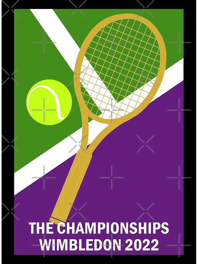 Tennis The Championships Wimbledon 2022 Premium Matte Vertical Poster For Home Decor Gift 2