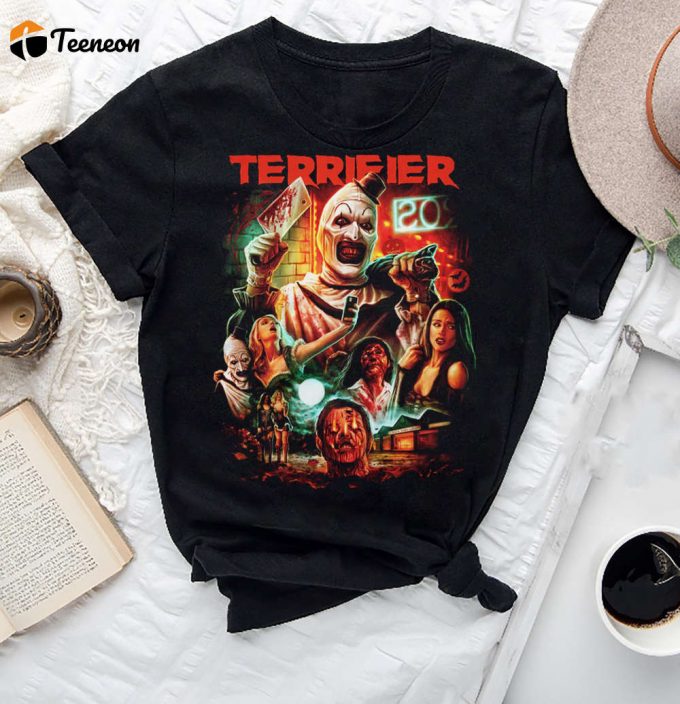 Terrifier Man Of The Hour T-Shirt: Art The Clown Fan Gifts Movie &Amp;Amp; Vintage Shirt 1