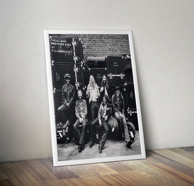 The Allman Brothers Poster For Home Decor Gift | At Fillmore East Poster For Home Decor Gift | Concert Poster For Home Decor Gift 2