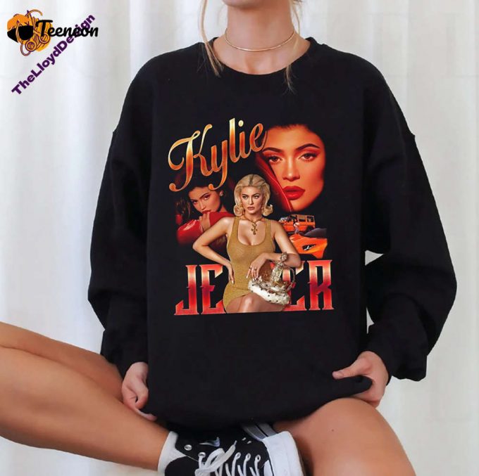 Billionaire Kylie Jenner T-Shirt: Vintage 90S Retro Tee Trendy Shirt 1