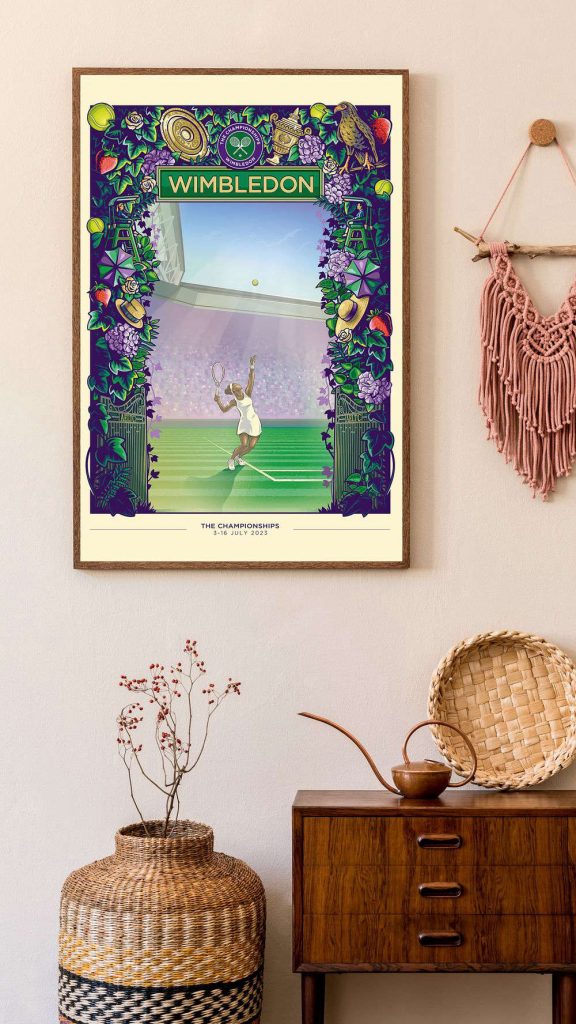 The Championships Wimbledon Poster For Home Decor Gift 2023 Poster For Home Decor Gift 7