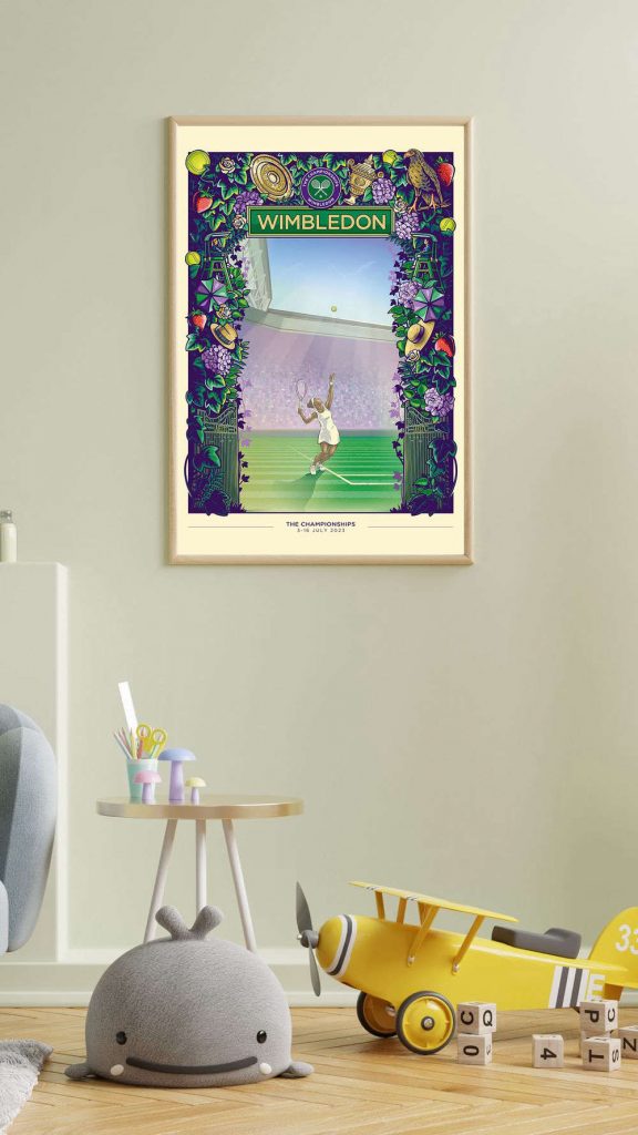 The Championships Wimbledon Poster For Home Decor Gift 2023 Poster For Home Decor Gift 9