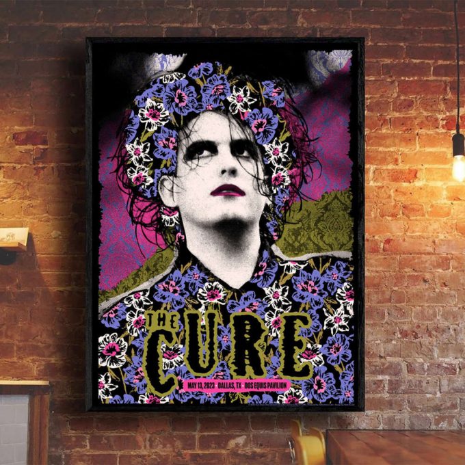 The Cure Dallas May 13, 2023 Poster For Home Decor Gift Tour 2023 Poster For Home Decor Gift 2