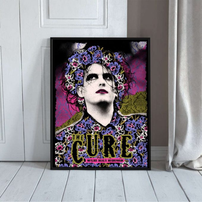 The Cure Dallas May 13, 2023 Poster For Home Decor Gift Tour 2023 Poster For Home Decor Gift 3