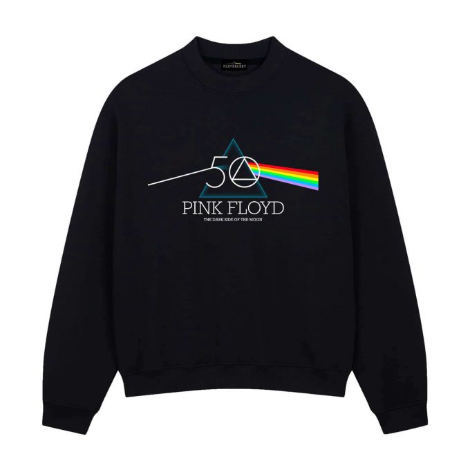 The Dark Side Of The Moon 50Th Anniversary Prism Pink Floyd Shirt 1