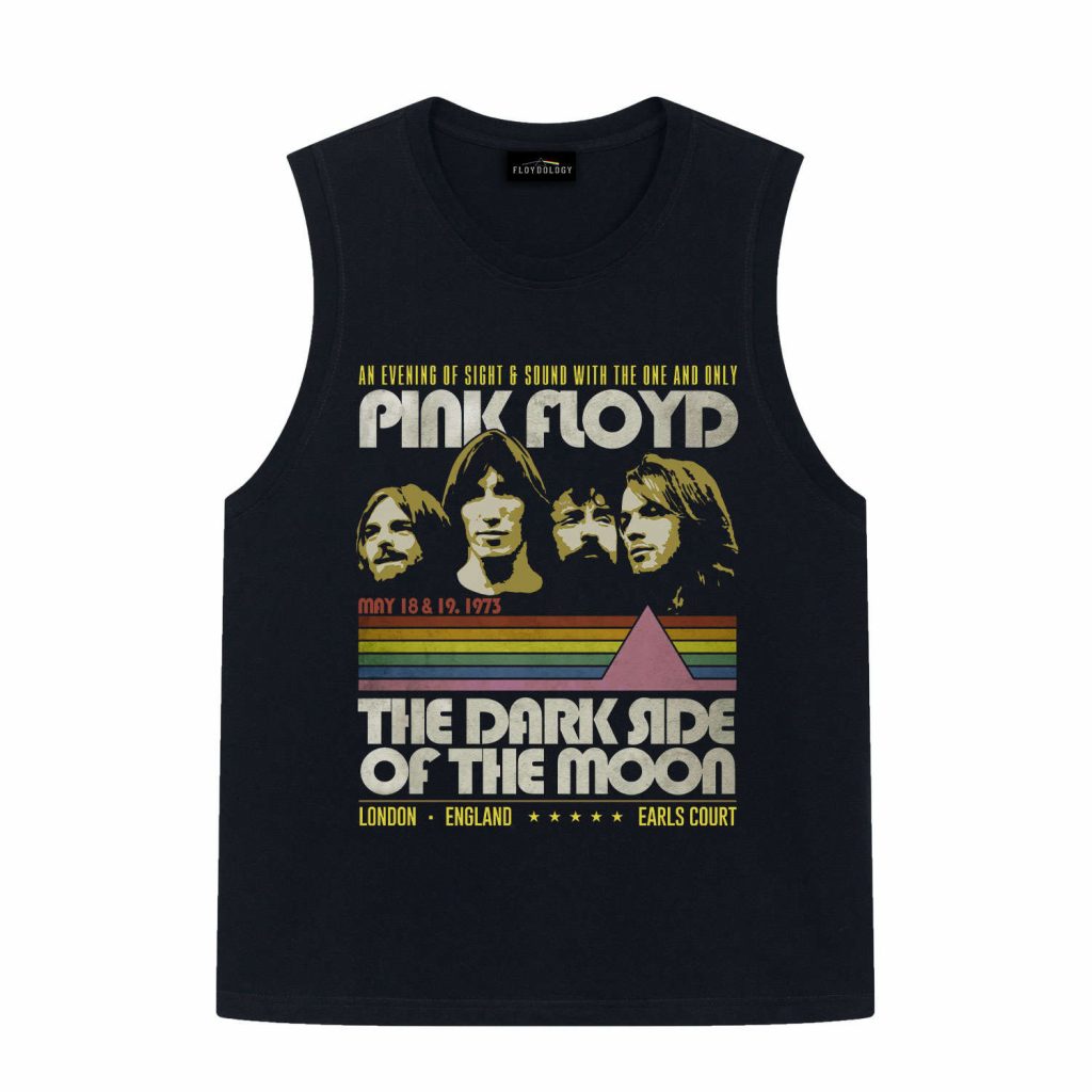 The Dark Side Of The Moon May 1973 Concert Earl Court London Tour Pink Floyd Shirt 14