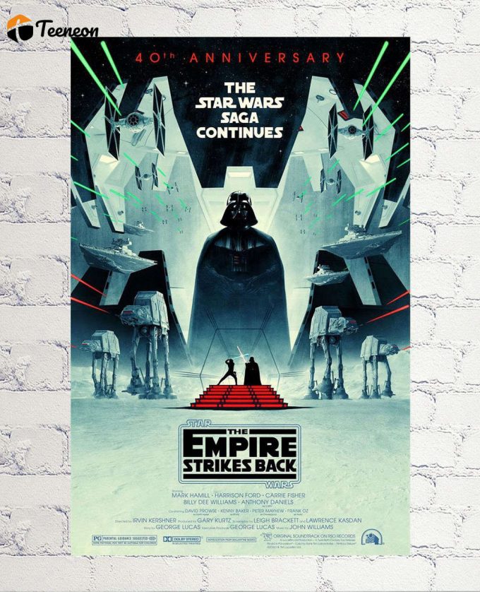 The Empire Strikes Back - 40Th Anniversary Poster For Home Decor Gift 1
