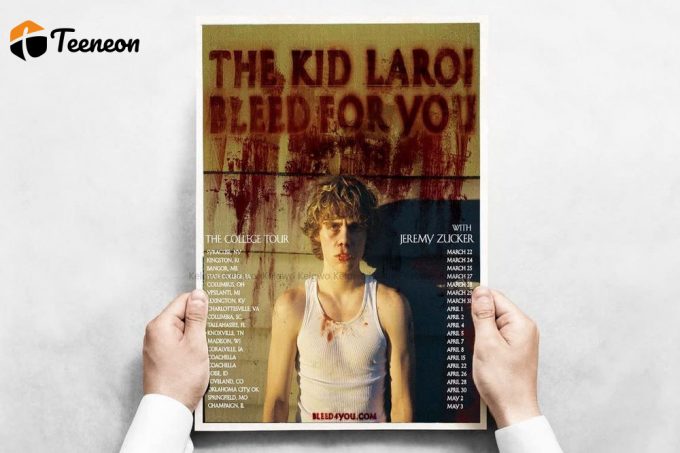 The Kid Laroi Tour 2023 Poster For Home Decor Gift, World Tour 2023 Poster For Home Decor Gift 1