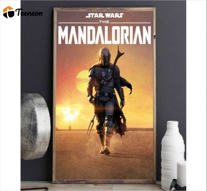 The Mandalorian Star Wars Poster For Home Decor Gift For Home Decor Gift 1