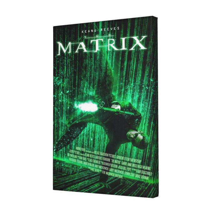 The Matrix Poster For Home Decor Gift, Movie Poster For Home Decor Gift 2