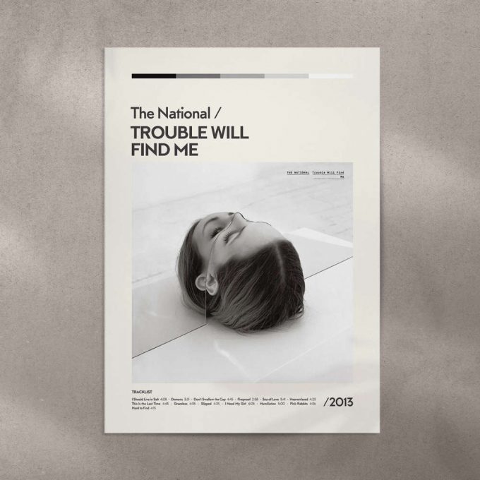 The National / Trouble Will Find Me Poster For Home Decor Gift 5