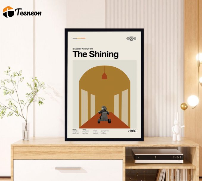 The Shining Movie Poster For Home Decor Gift - Stanley Kubrick Film - Classic Movie Poster For Home Decor Gift - Minimal Art - Modern Vintage - Move Gifts - Favorite Movie 1