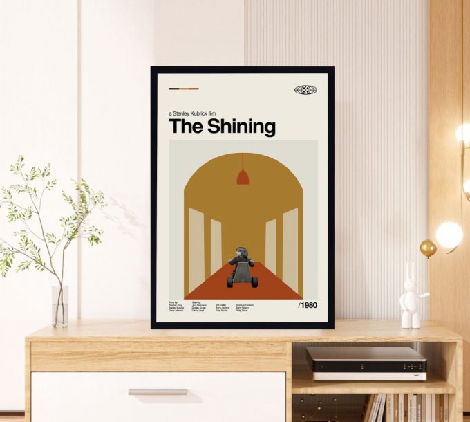 The Shining Movie Poster For Home Decor Gift - Stanley Kubrick Film - Classic Movie Poster For Home Decor Gift - Minimal Art - Modern Vintage - Move Gifts - Favorite Movie 2