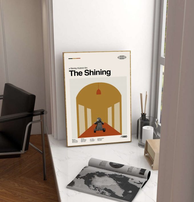 The Shining Movie Poster For Home Decor Gift - Stanley Kubrick Film - Classic Movie Poster For Home Decor Gift - Minimal Art - Modern Vintage - Move Gifts - Favorite Movie 3