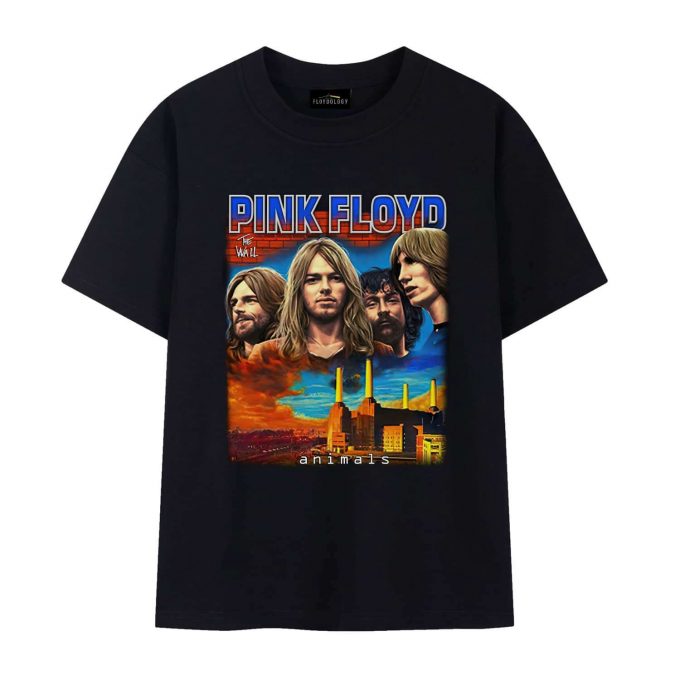 The Wall Animals Painting Pink Floyd Shirt 2