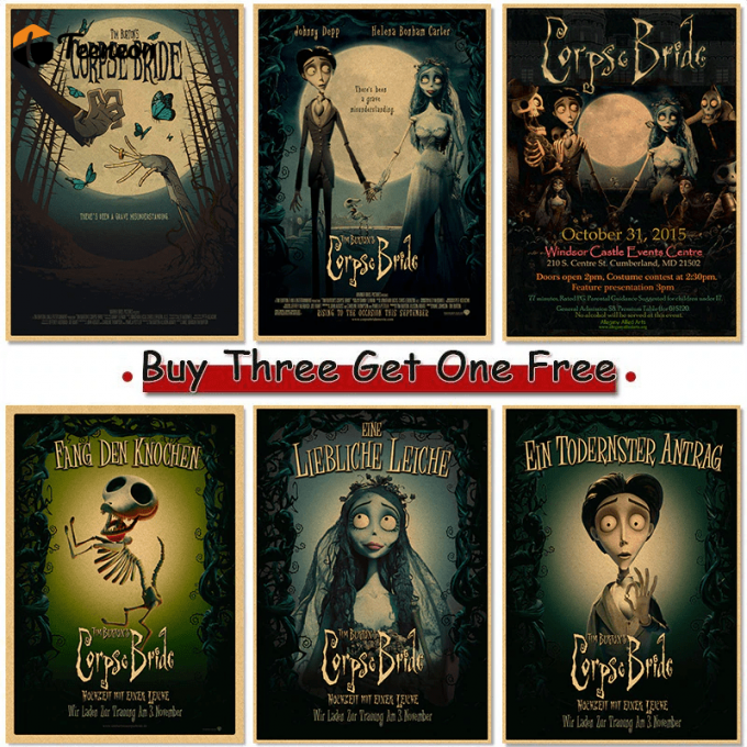 Tim Burton Movie Poster For Home Decor Gifts Nma542 1