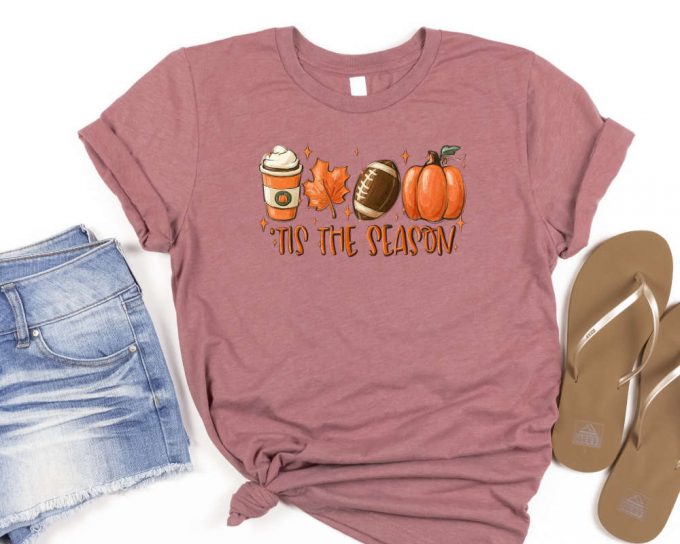 Fall Football Shirts For Women: Tis The Season! Cute Pumpkin Tees 2