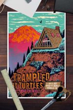 Trampled by Turtles Chateau 2023 Poster for Home Decor Gift