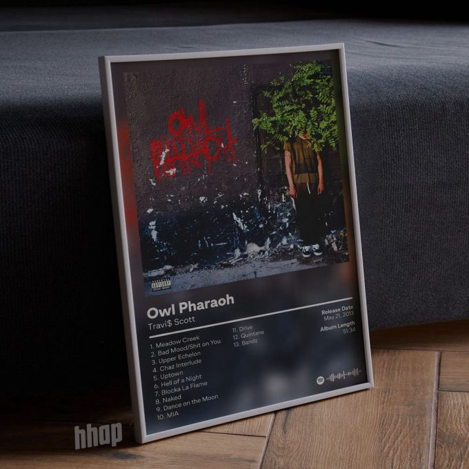 Travis - Owl Pharaoh - Album Poster For Home Decor Gift 4