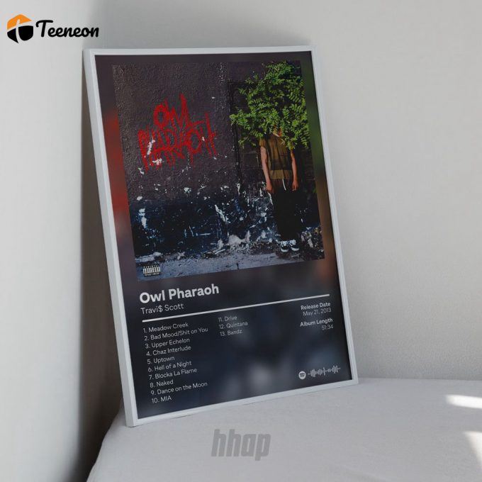 Travis - Owl Pharaoh - Album Poster For Home Decor Gift 1