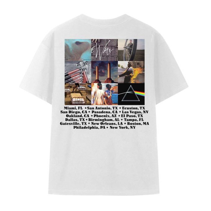 Travis Scott Pink Floyd World Tour 1994 Division Bell Shirt 6