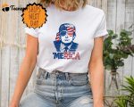 Trump ‘Merica T-shirt, Trump Funny 4th of July Shirt, Trump Republican T-shirt,4th Of July Shirt, Great America Funny 4th of July Trump Tee