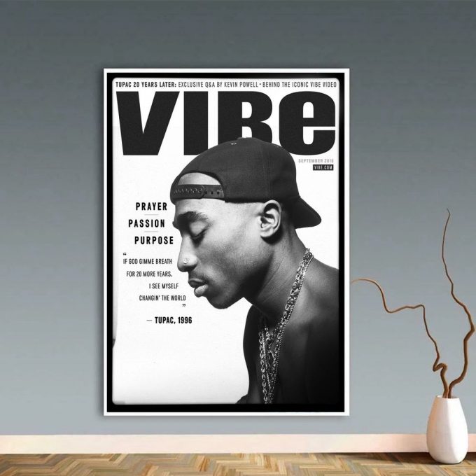 Tupac 2Pac Music Poster For Home Decor Gift 2