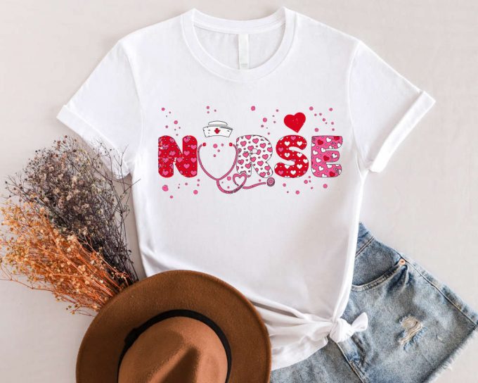 Valentine S Day Nurse Shirt: Nicu Nurse Pharmacist Love Tee Pharmacy Tech Critical Care Icu