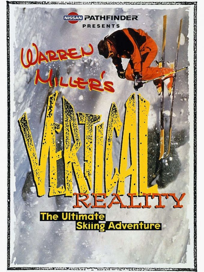 Vertical Reality - Warren Miller Ski Poster For Home Decor Gift Premium Matte Vertical Poster For Home Decor Gift 2