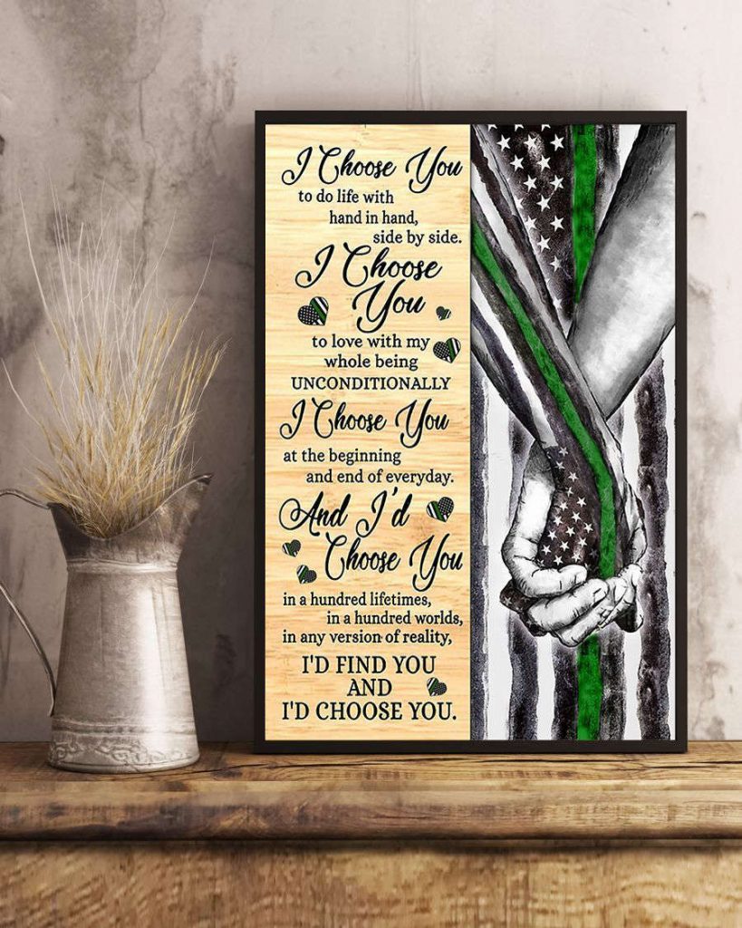 Veteran Valentine I Choose You Poster For Home Decor Gift Vertical Poster For Home Decor Gift Pa85 9