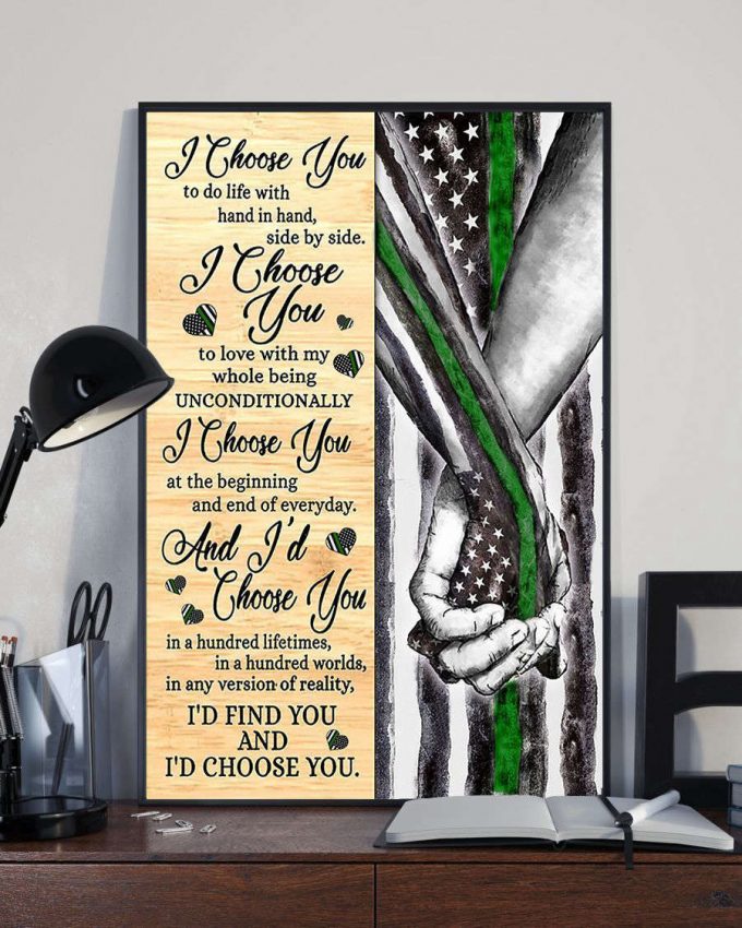 Veteran Valentine I Choose You Poster For Home Decor Gift Vertical Poster For Home Decor Gift Pa85 4