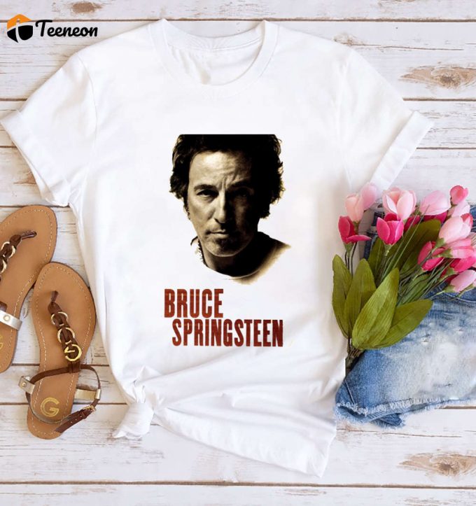 Vintage Bruce Springsteen Shirt E Street Band Tour Merch 1